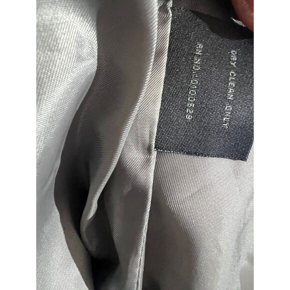 Steve Madden Wool Double Closure Toggle Button Gray Hooded Trench Coat Size M - Picture 8 of 10